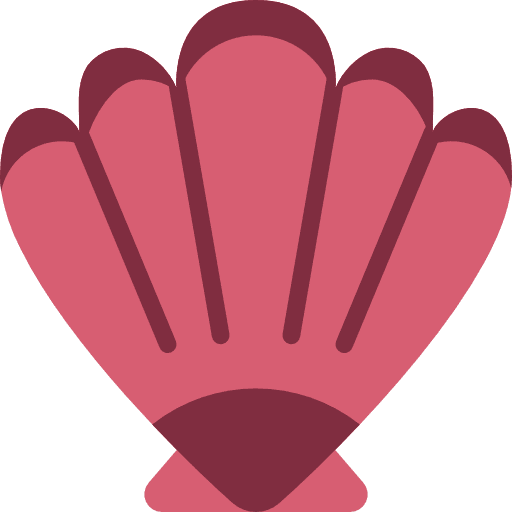 Clam sea life sea holidays icon Clam sea life sea holidays icon