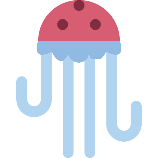 Jellyfish aquatic animal jellyfish icon Jellyfish aquatic animal jellyfish icon