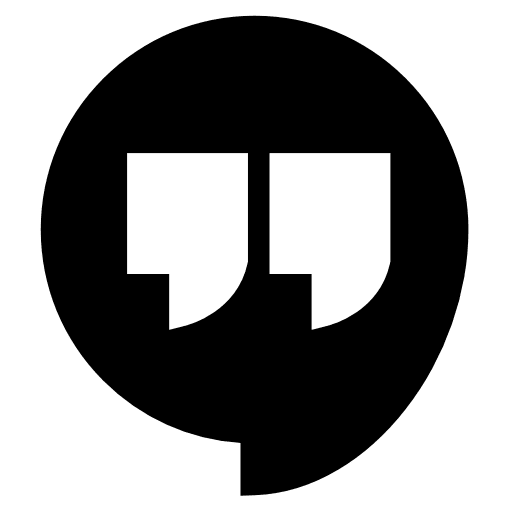 Hangout hangout symbol logotype icon Hangout hangout symbol logotype icon