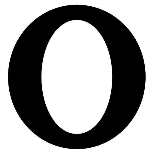 Opera symbol logo brand icon Opera symbol logo brand icon