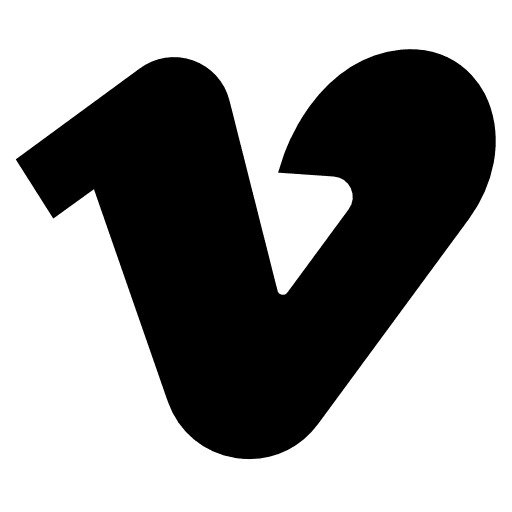 Vimeo social media brand logotype icon Vimeo social media brand logotype icon