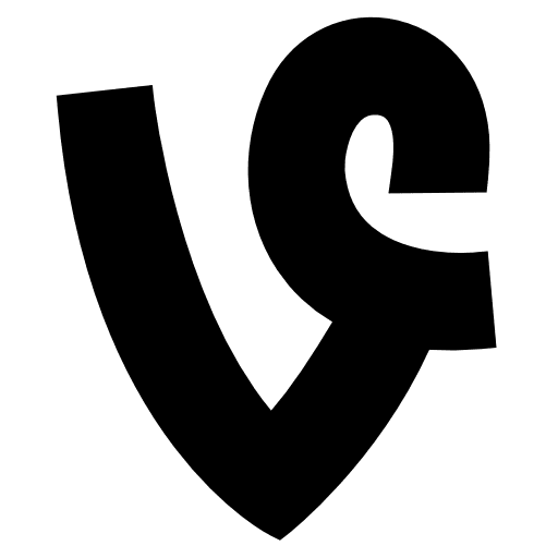 Vine brand logotype vine icon Vine brand logotype vine icon