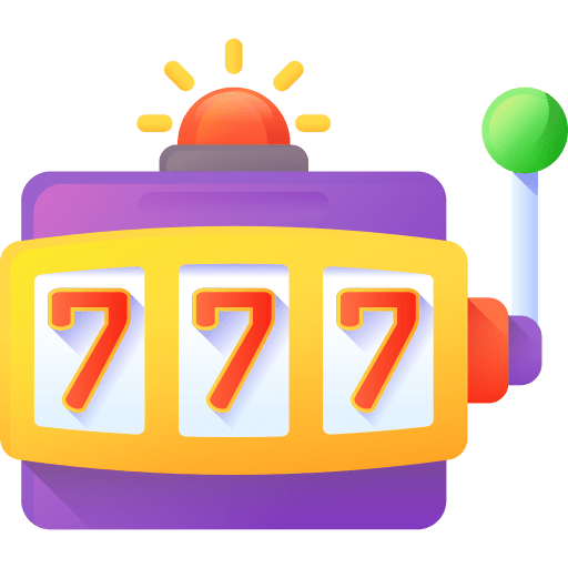 Slot machine casino bet gaming icon