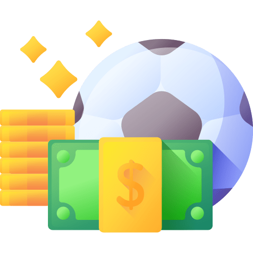 Soccer gaming football gambling icon