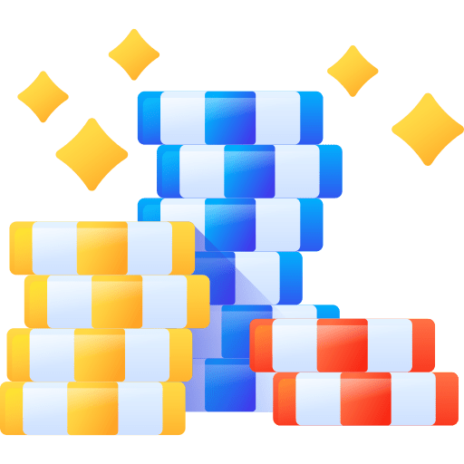 Coins coins chip tokens icon