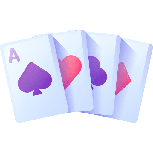 Poker cards game entertainment gaming icon