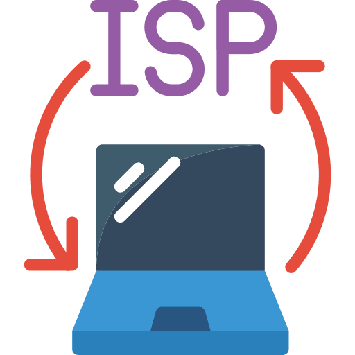 Isp computer isp electronics icon