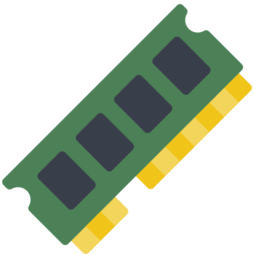 Ram electronics chip ram memory icon