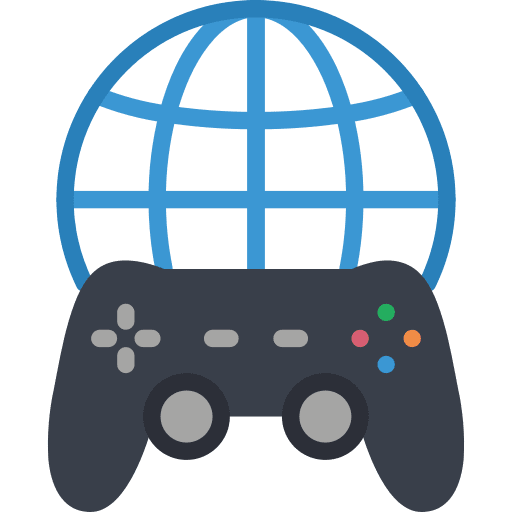 Gaming gaming streaming gamepad icon