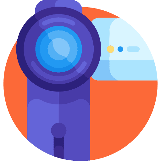 Camera technology video cameras film icon