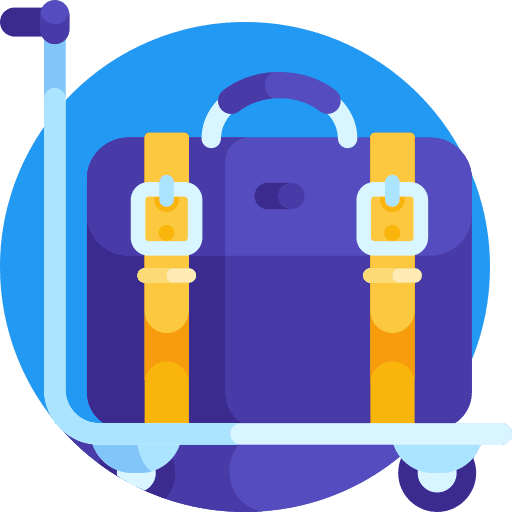 Trolley online marker shop icon