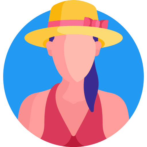 Tourist tourism trip girl icon