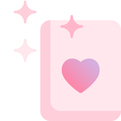 Heart card gaming entertainment gambling icon