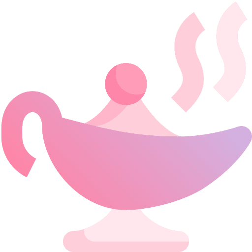 Lamp miscellaneous genie lamp icon