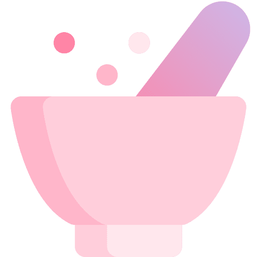 Mortar potion pestle aromatherapy icon