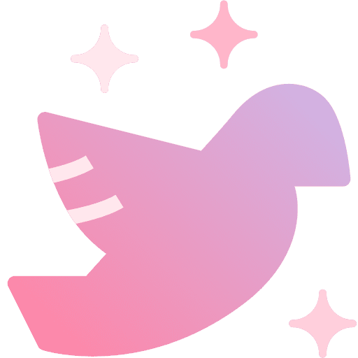 Pigeon magic dove peace icon