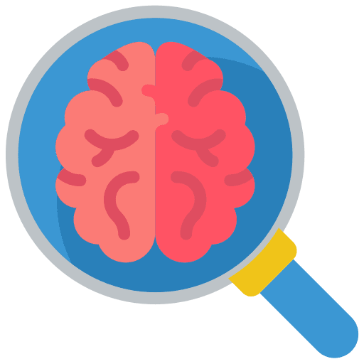 Brain ideas mind head icon