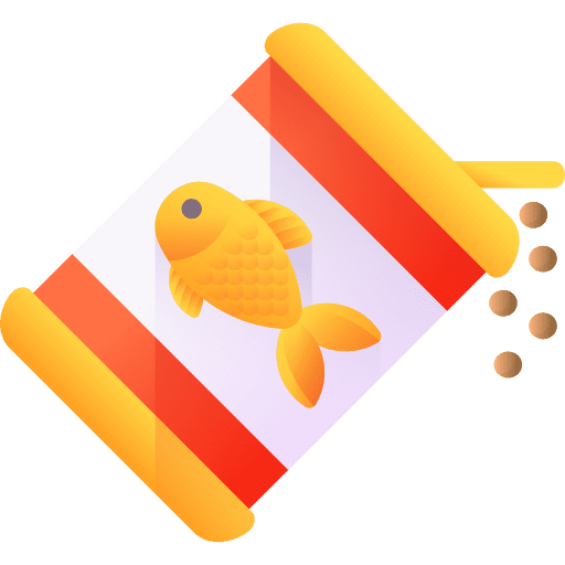 Fish food can pet fish icon Fish food can pet fish icon
