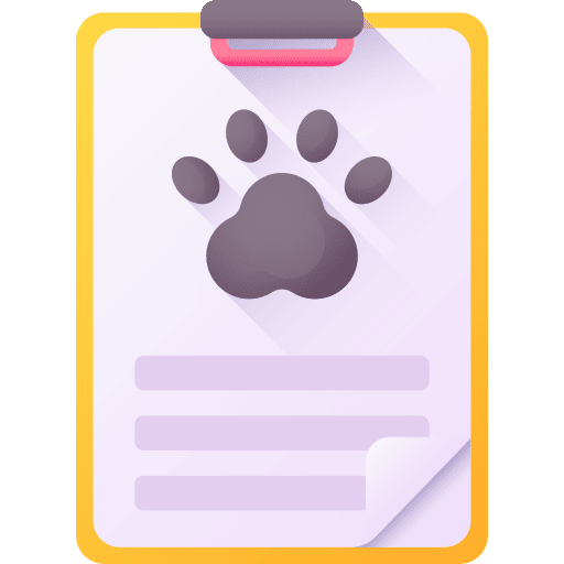 Medical report paw diagnostic highlight stories icon Medical report paw diagnostic highlight stories icon