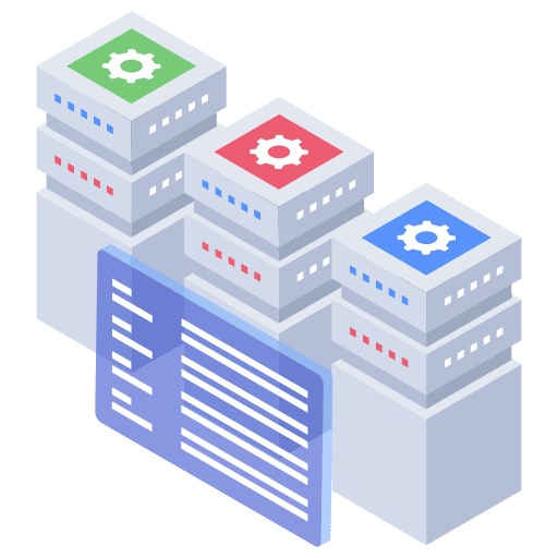 Data center data data center server icon