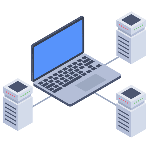 Data center storage domain data center icon Data center storage domain data center icon