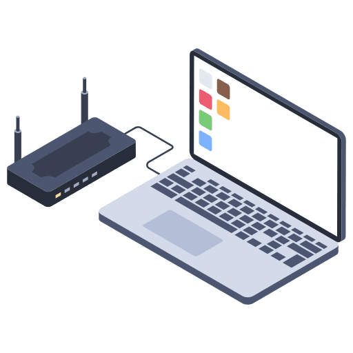 Local network connected home network ui icon Local network connected home network ui icon