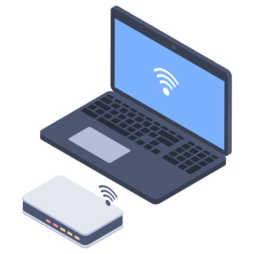 Wireless connection computer wireless connection connection icon