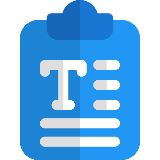 Article pencil clipboard professions and jobs icon