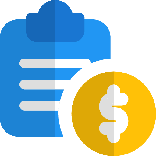 Dollar education register pencil icon