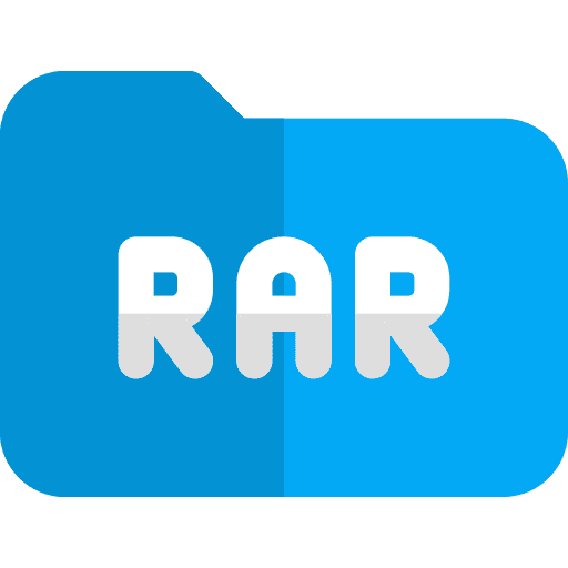 Folder rar symbol format rar file format icon