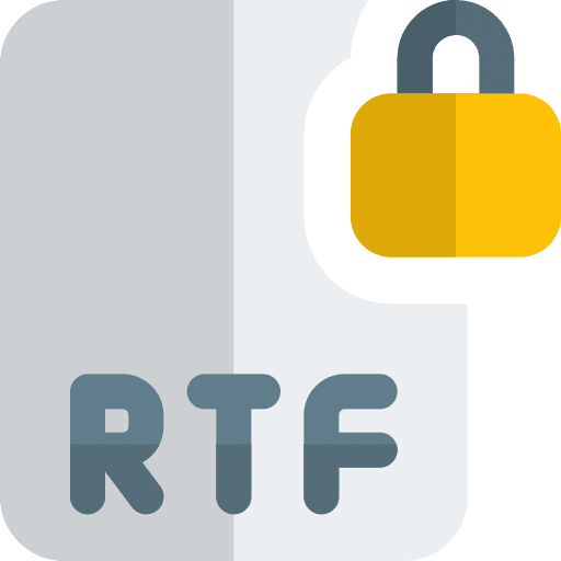 Locked locked file format cross platform icon