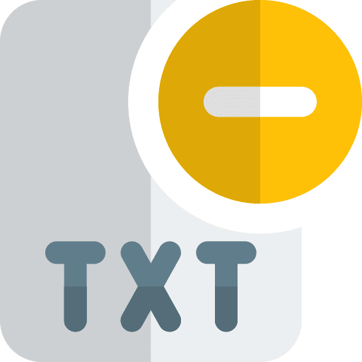 Remove application remove write icon