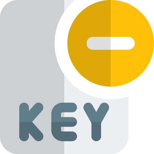 Removed private authentication document icon