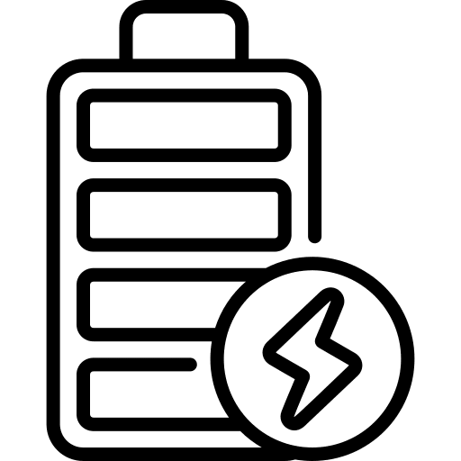 Battery battery level full battery battery status icon