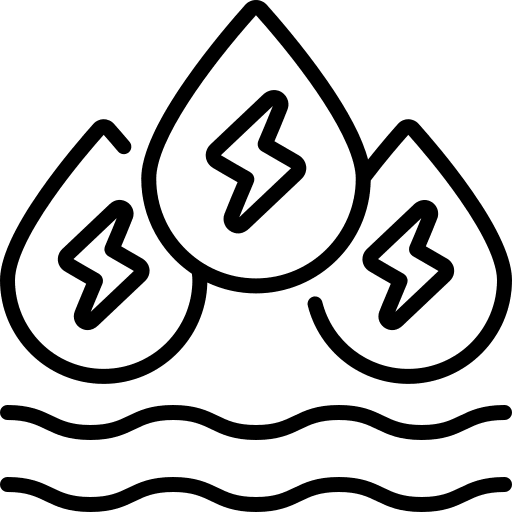 Water energy water energy wave power hydro power icon