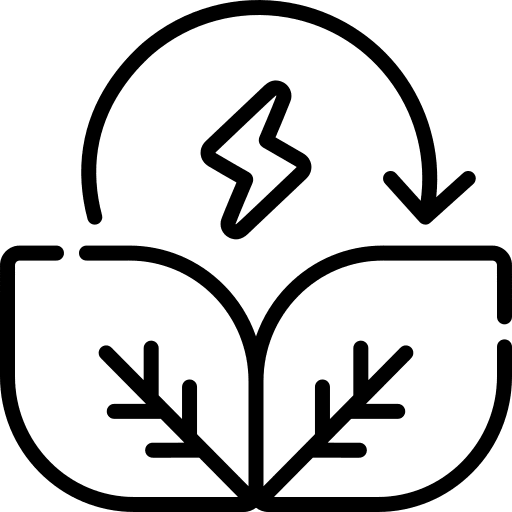 Ecology leaf energy ecology and environment icon