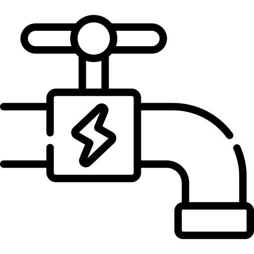 Tap tap plumber faucet icon