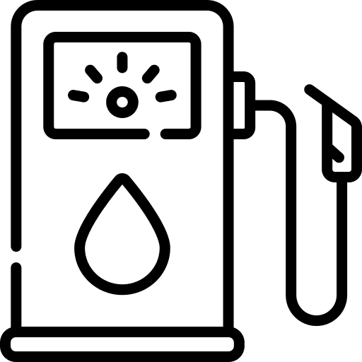 Biofuel power transportation biofuel icon