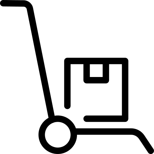 Delivery items shipping and delivery shipping icon