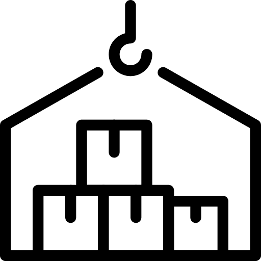 Hook hook industry boxes icon