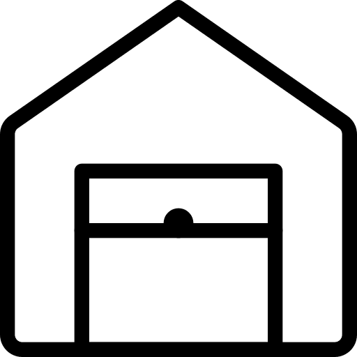 Open open warehouses warehouse icon