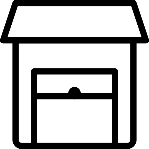 Shutter shutter storage industry icon