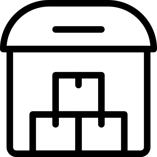 Airport stocks storage limited stock icon