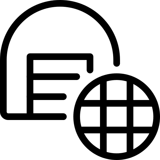 Global storage warehouses warehouse icon