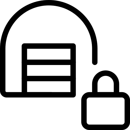 Locked warehouses warehouse locked icon