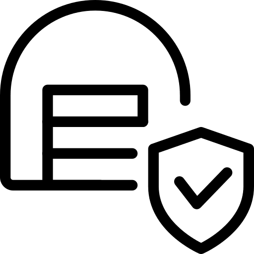 Secure secure warehouses delivery icon