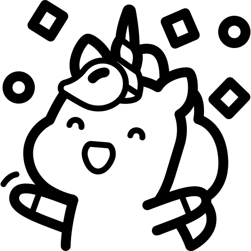 Unicorn avatar folklore legend icon