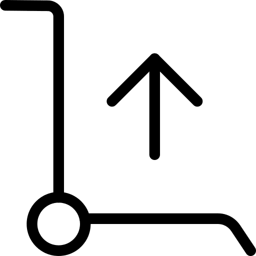 Up arrow boxes up arrow business icon