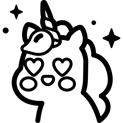 Unicorn folklore unicorn animals icon