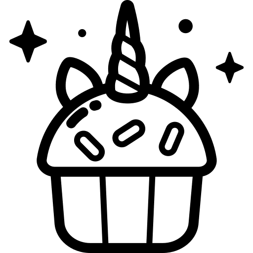 Cupcake cupcake bakery birthday icon